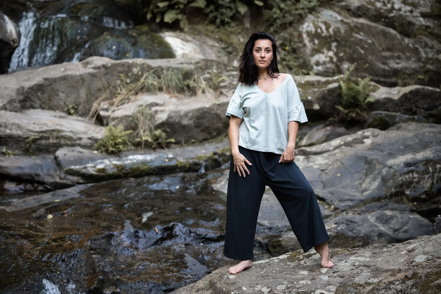 MANTRA | Pantalon fluide femme Vêtements Yoga