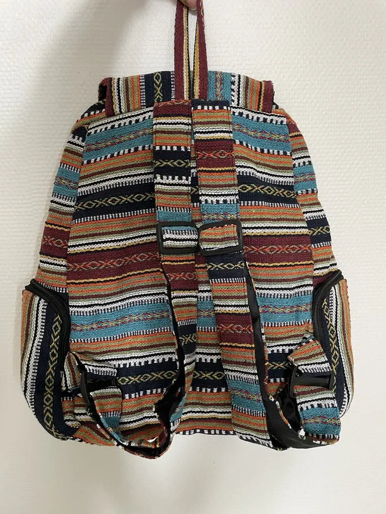 JHOLA︱Sac à dos en coton brodé à la main