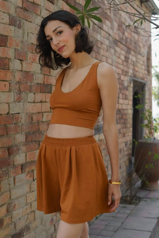 SHORT BOOH | Short femme fluide Certifié GOTS