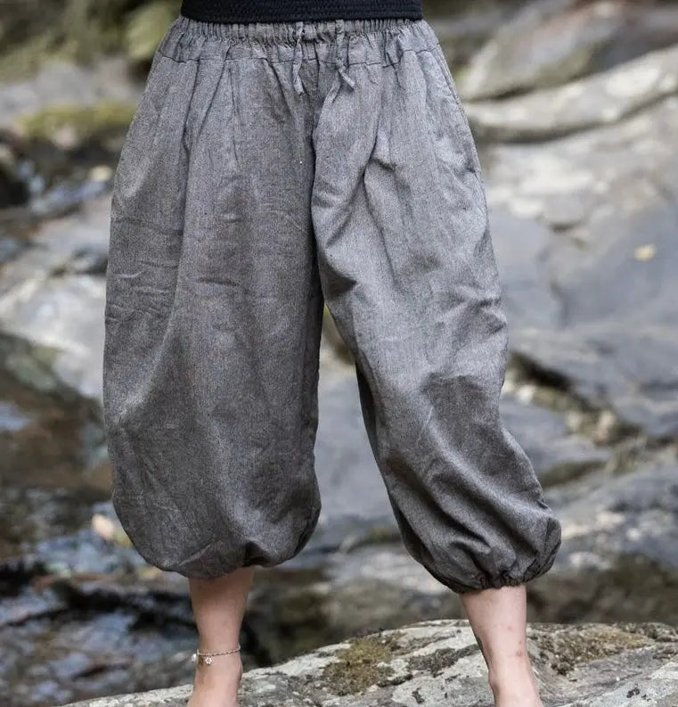 HINDOU ︱Pantacourt Bouffant 100% Coton