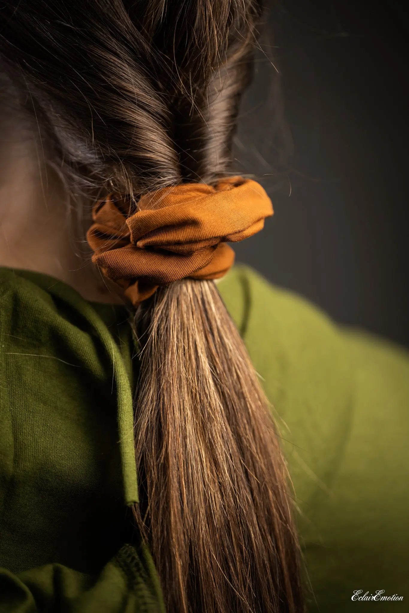 Chouchou bracelet Coton GOTS Upcyclé