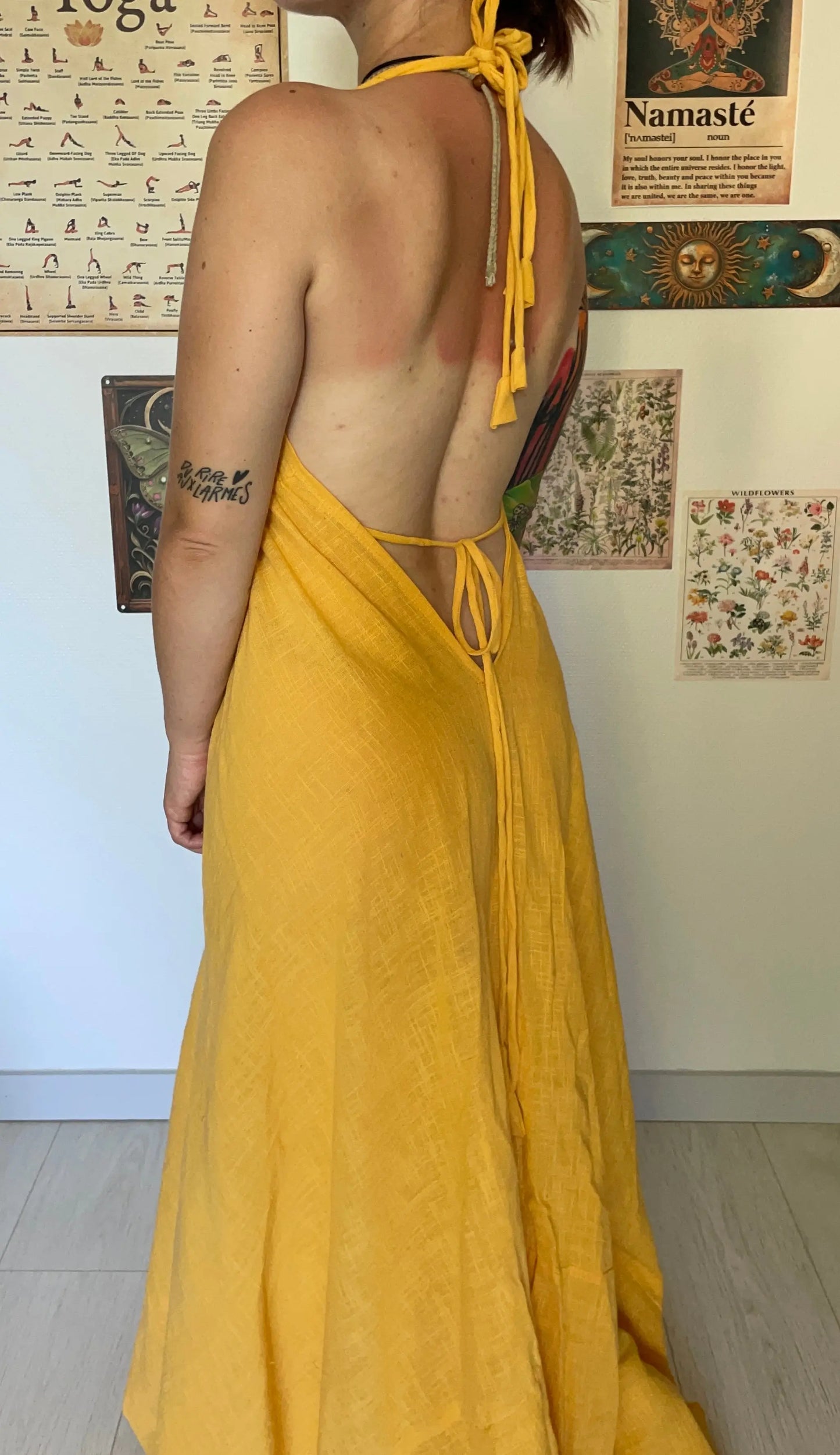 Robe bohème 100% coton VATA Yogiâme