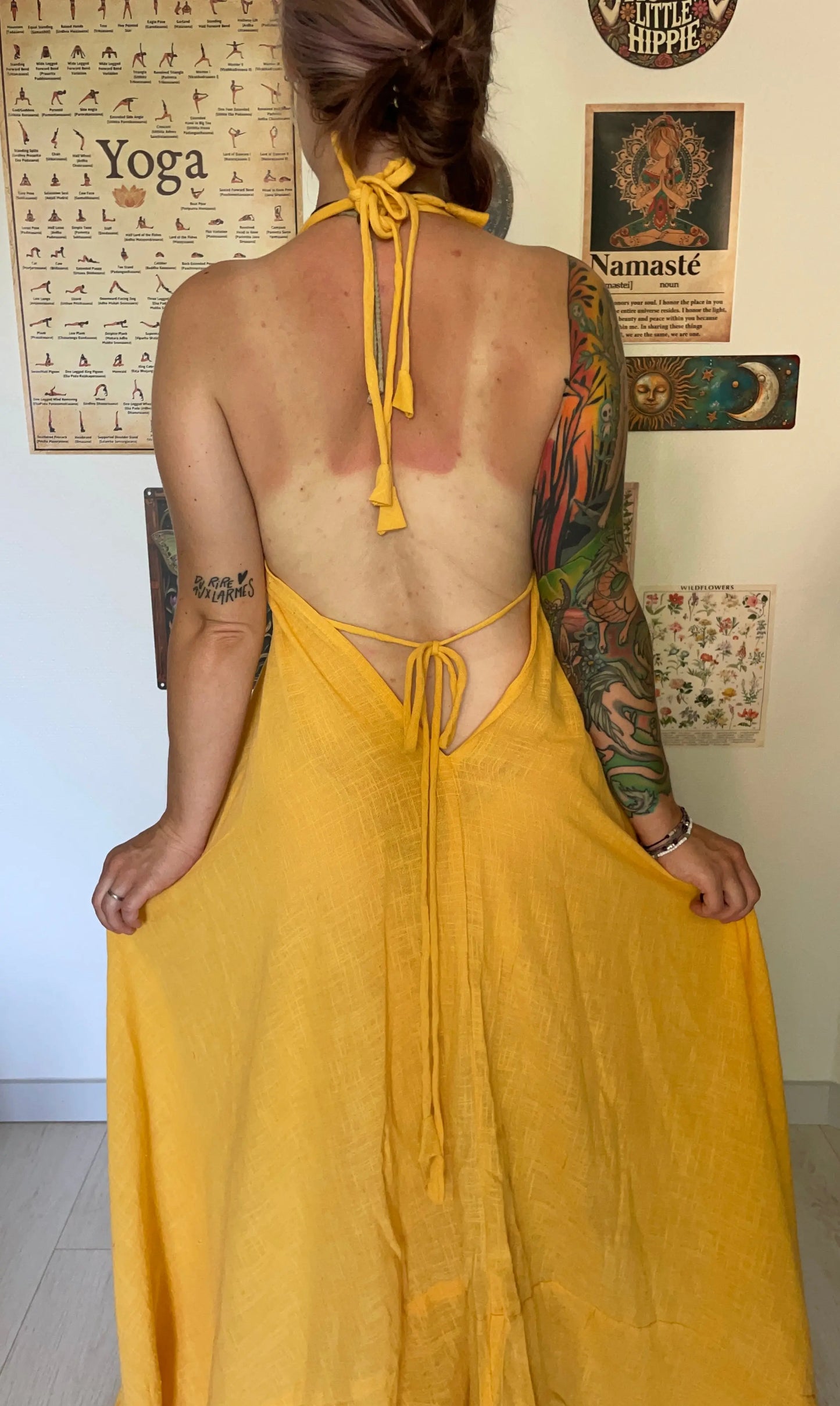 Robe bohème 100% coton VATA Yogiâme