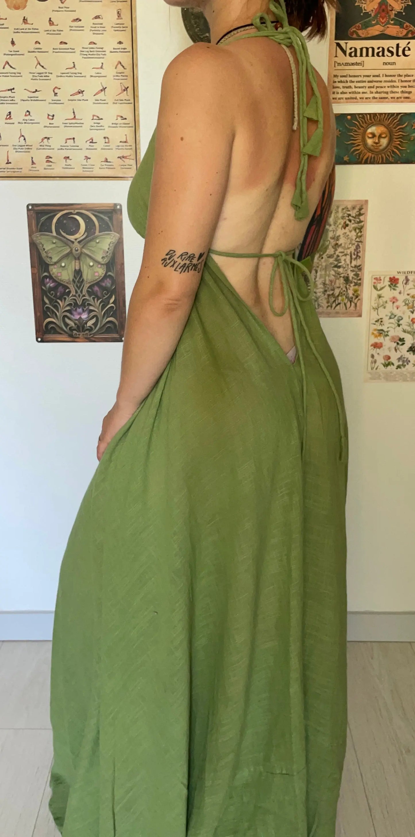 Robe bohème 100% coton VATA Yogiâme