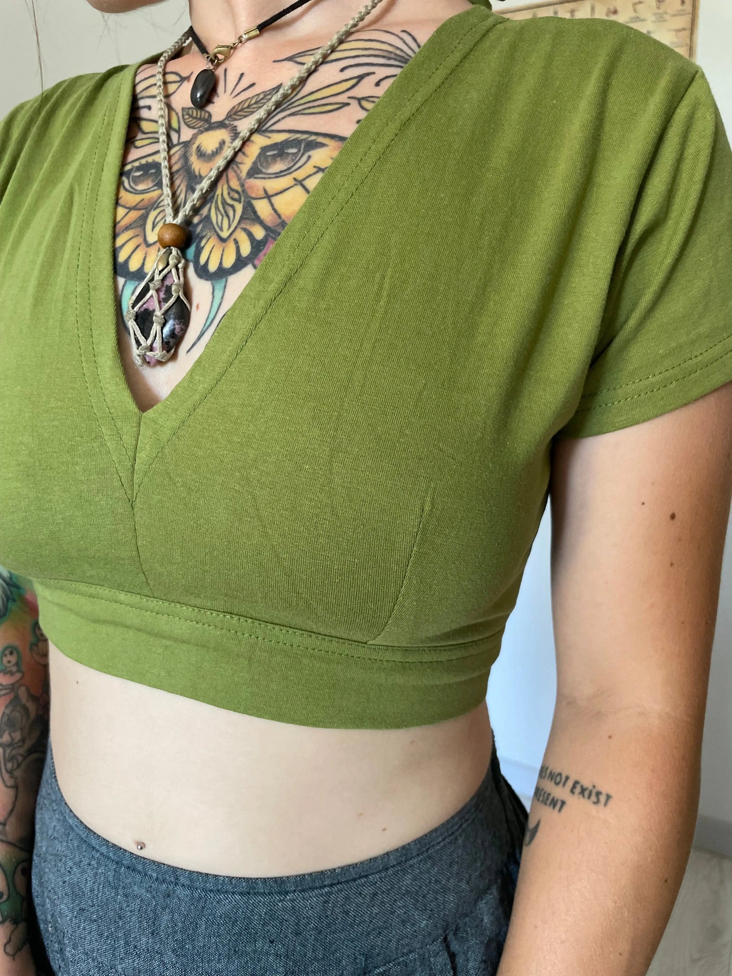 Crop top ajustable en coton LITA Yogiâme