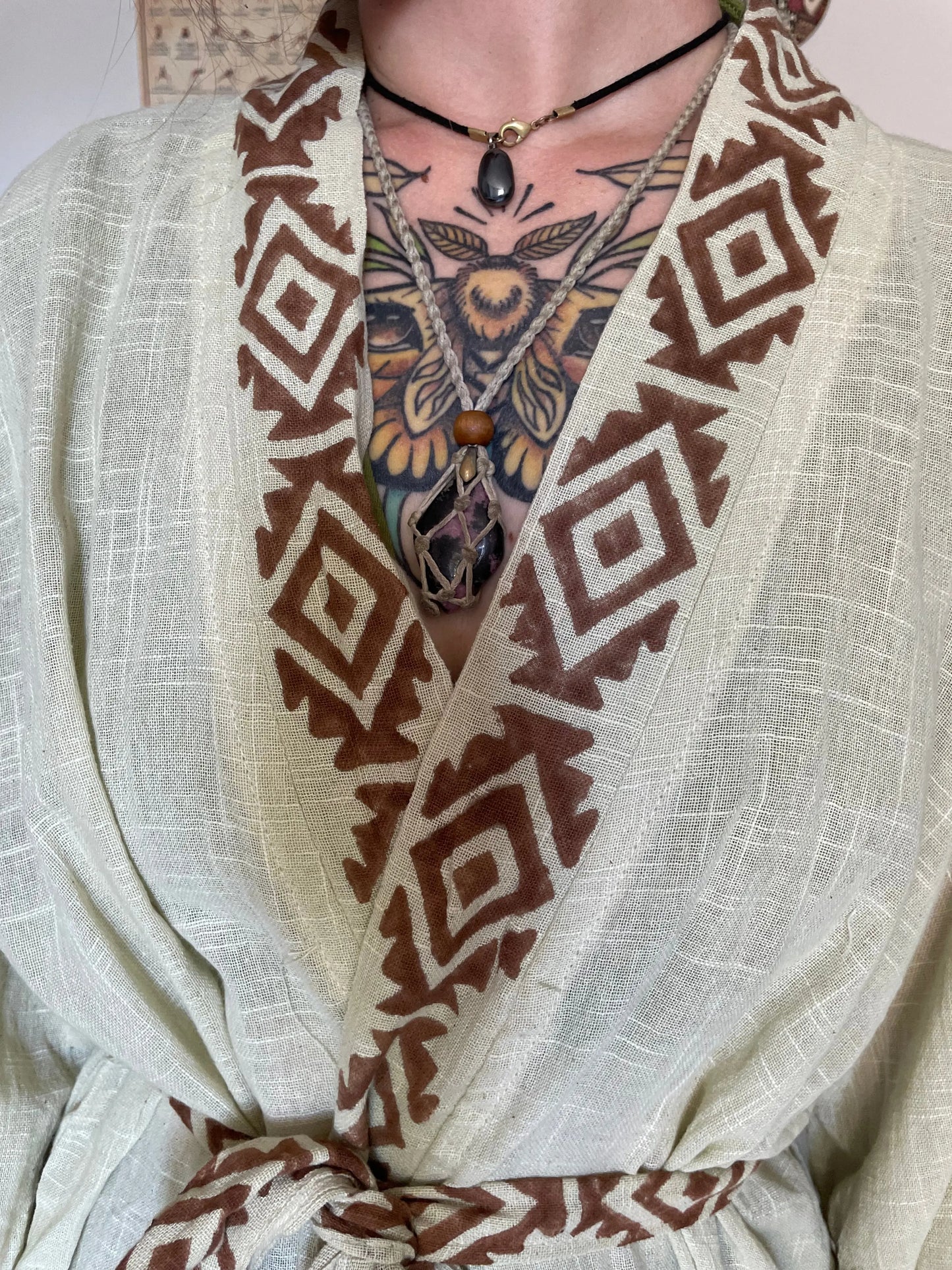 Kimono mi long 100% Coton Yogiâme