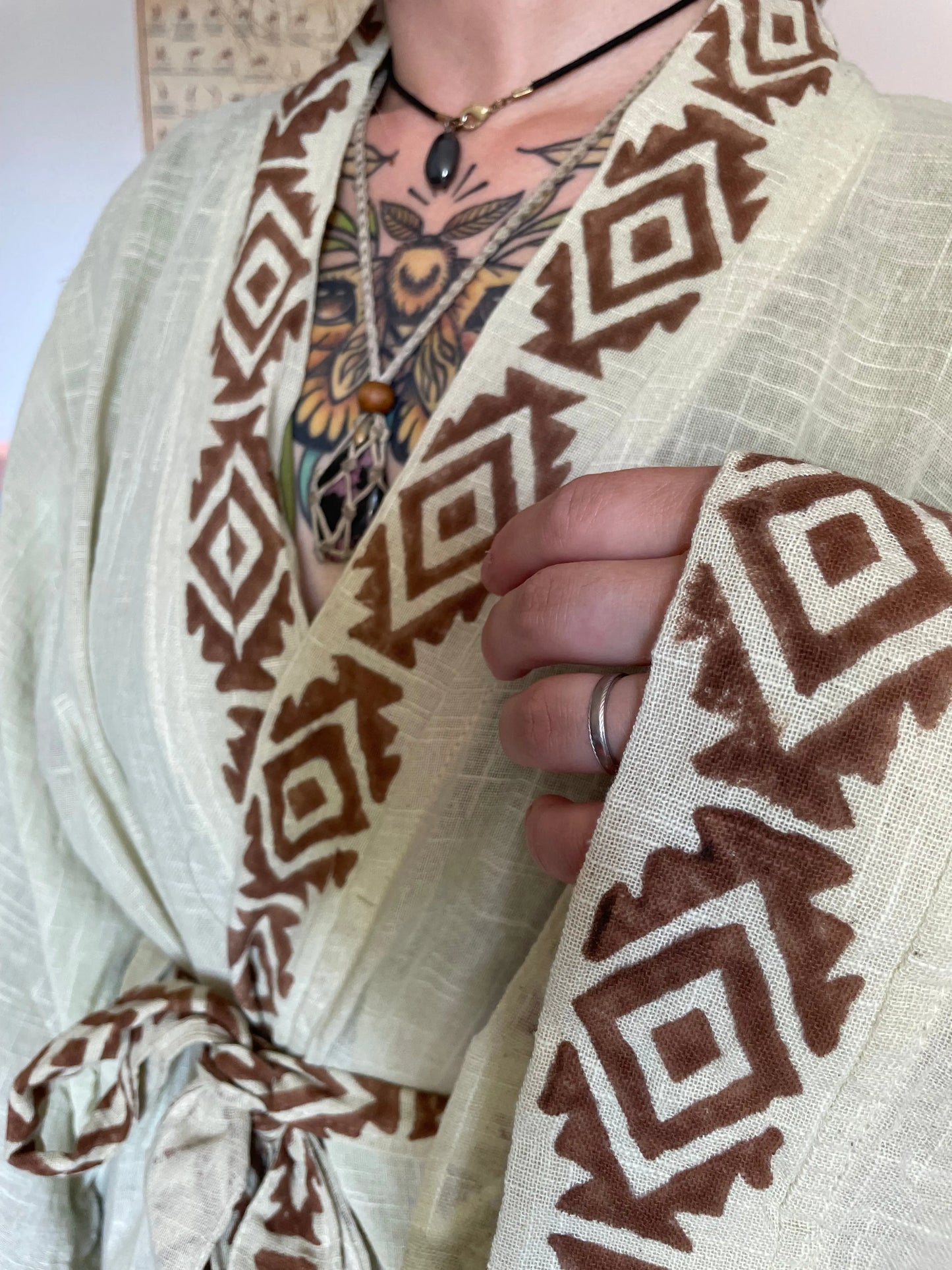 Kimono mi long 100% Coton Yogiâme