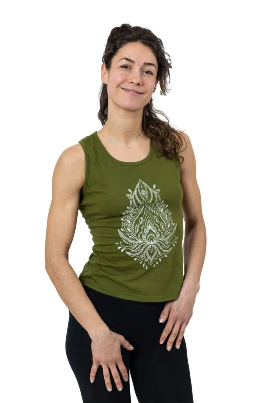 DREAMGARDEN︱Débardeur asymétrique lotus en coton