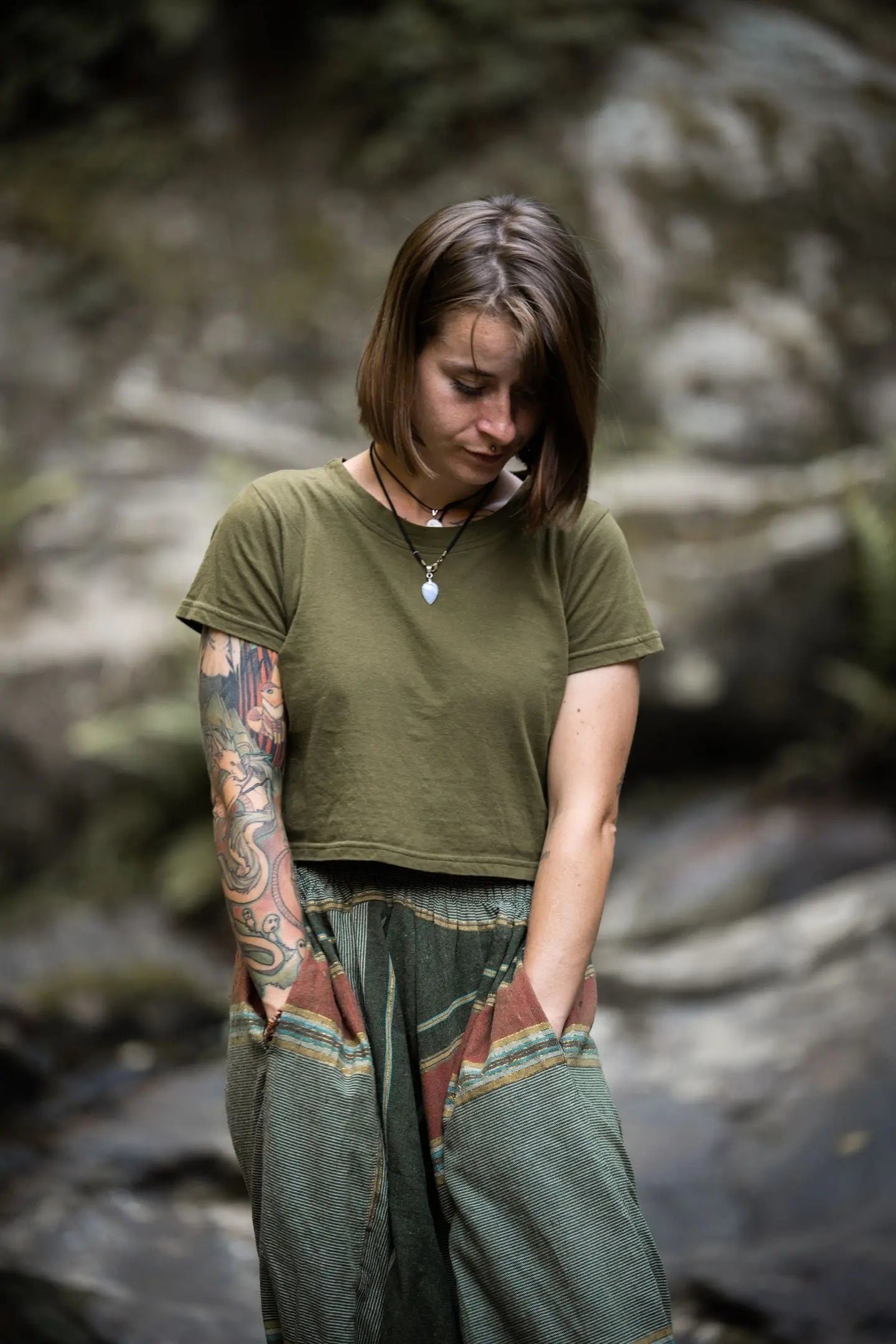 TEKNA︱ T-Shirt Crop-Top Femme 100% Coton