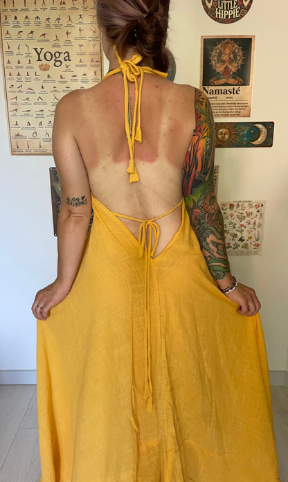 Robe bohème 100% coton VATA Yogiâme