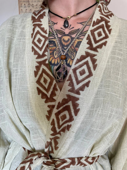 Kimono mi long 100% Coton Yogiâme