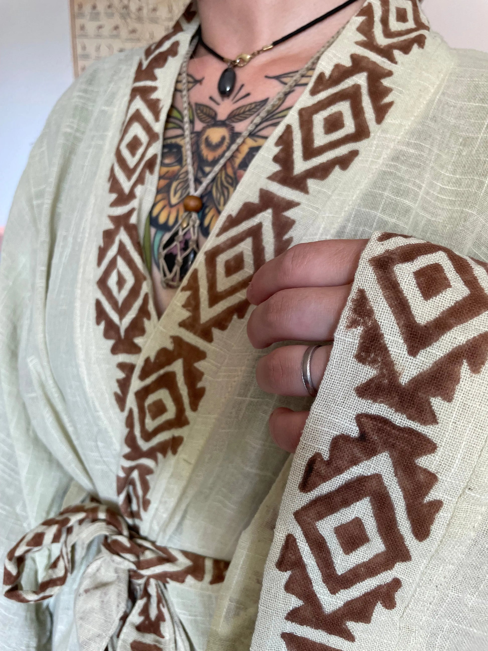 Kimono mi long 100% Coton Yogiâme