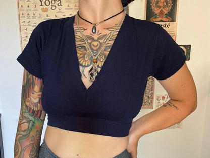 Crop top ajustable en coton LITA Yogiâme