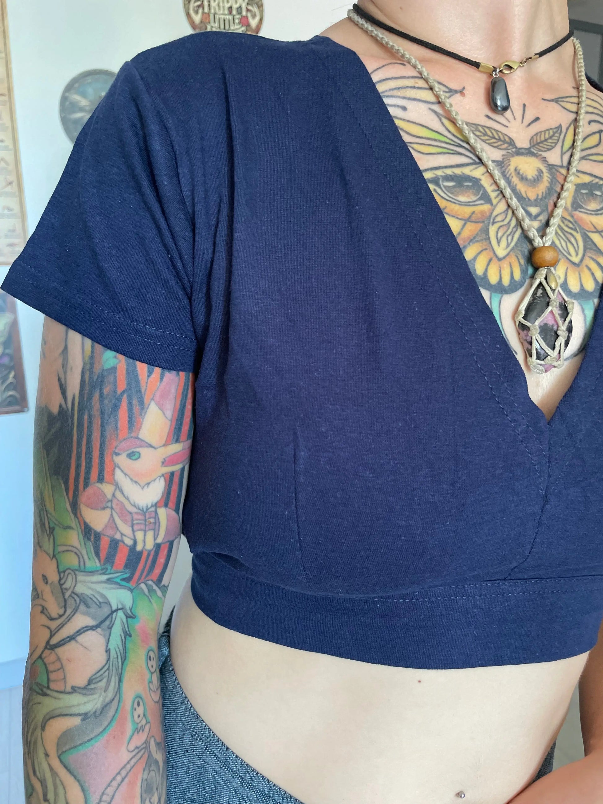 Crop top ajustable en coton LITA Yogiâme