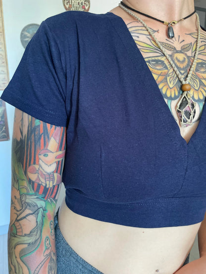 Crop top ajustable en coton LITA Yogiâme